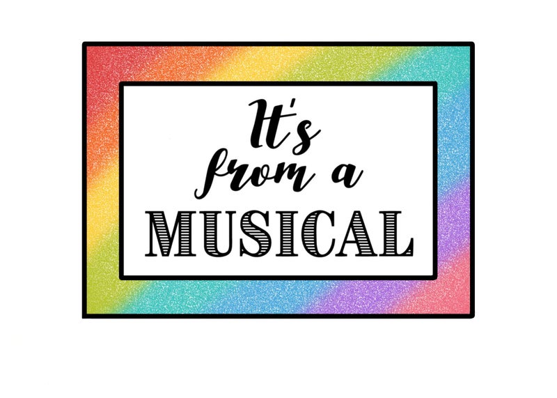 Coloring Broadway - Theatre Nerds Musical Stickers (Set of 4-2.5"x3"), Musical Theater Merchandise, Die-Cut & Bubble Free Vinyl, Ideal Gift for Theater Lovers, Broadway Stickers - Image 3